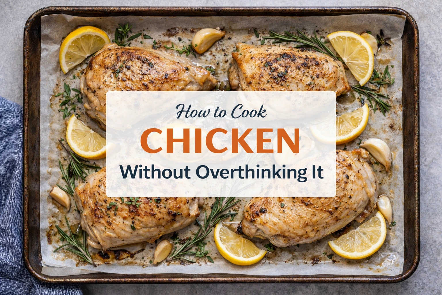How to Cook Chicken Without Overthinking It - The Flavor Hows